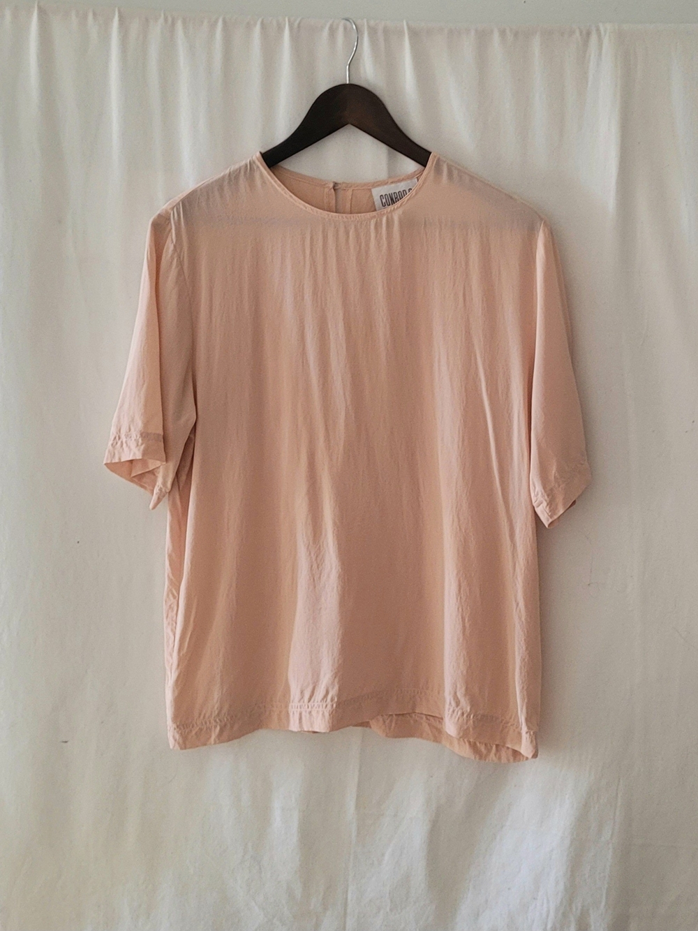100% Silk Peach Top